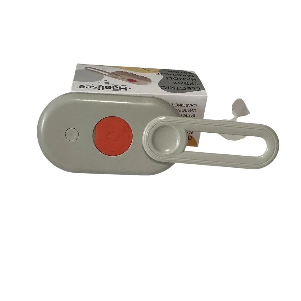 Hanlisee Electric Spray Handle Massage Brush Pet One Size Cream Excellent USB